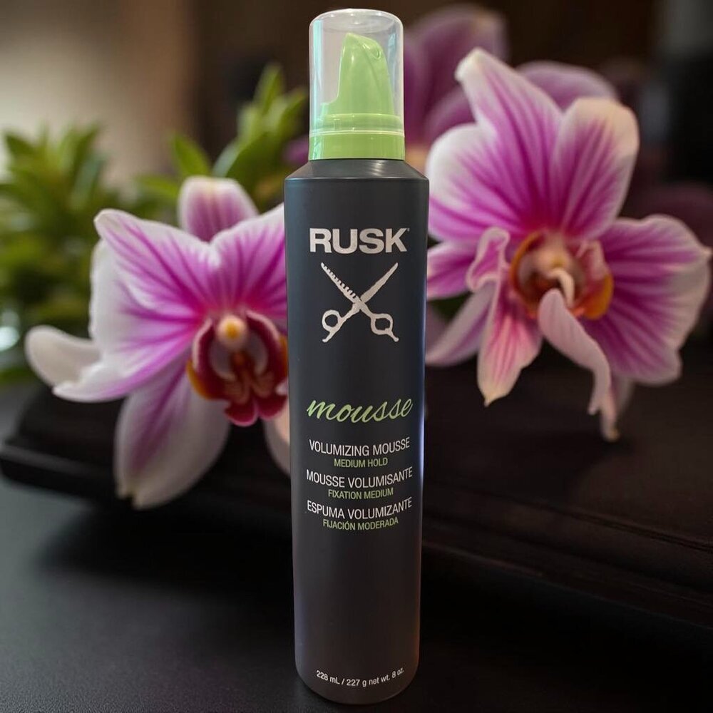 Rusk Mousse Volumizing Medium Hold 8 oz